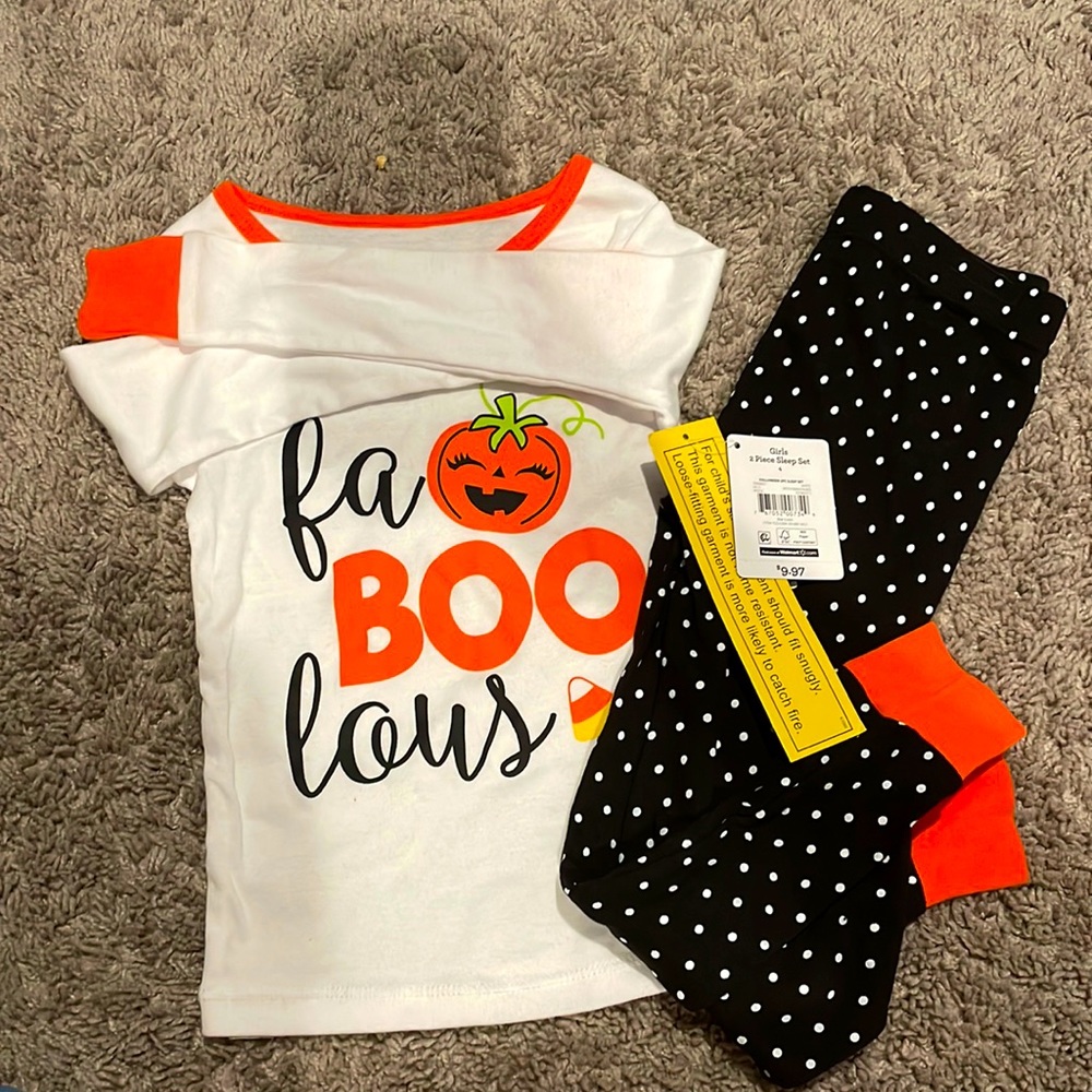 Halloween toddler Pjs